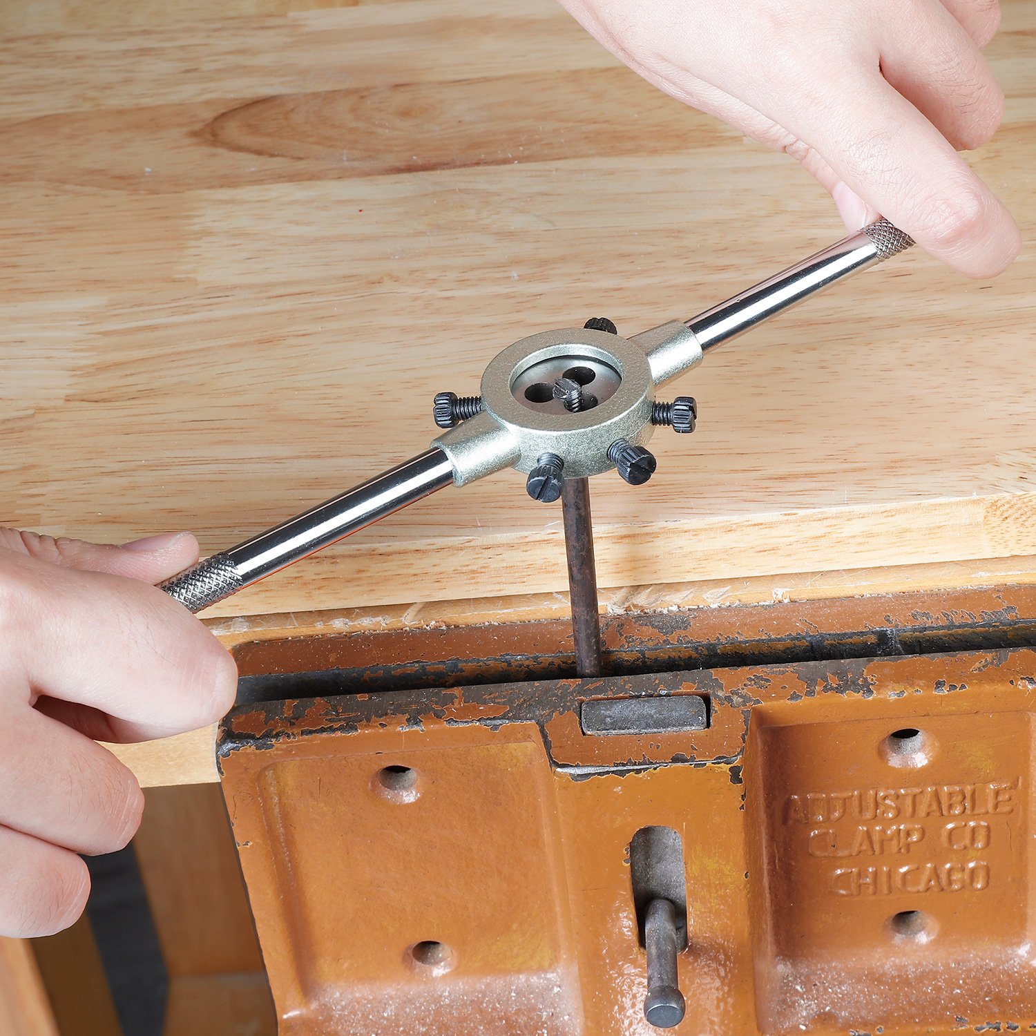 gazelle-g80374-steel-tap-and-die-set-32-pieces-metric-includes-7x-m3-m12-dies-21x-m3-m12-taps-tap-wrench-die-stock-pitch-gauge-and-screwdriver-6